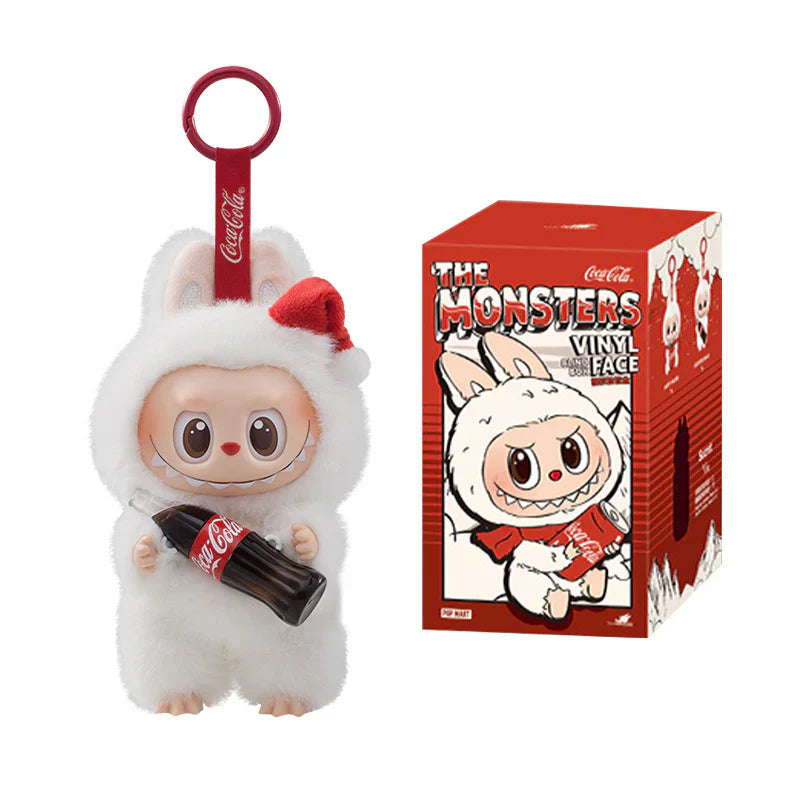 THE MONSTERS COCA-COLA Series Vinyl Face Plush Pendant Blind THE MONSTERS COCA-COLA Series Vinyl Face Plush Pendant Blind
