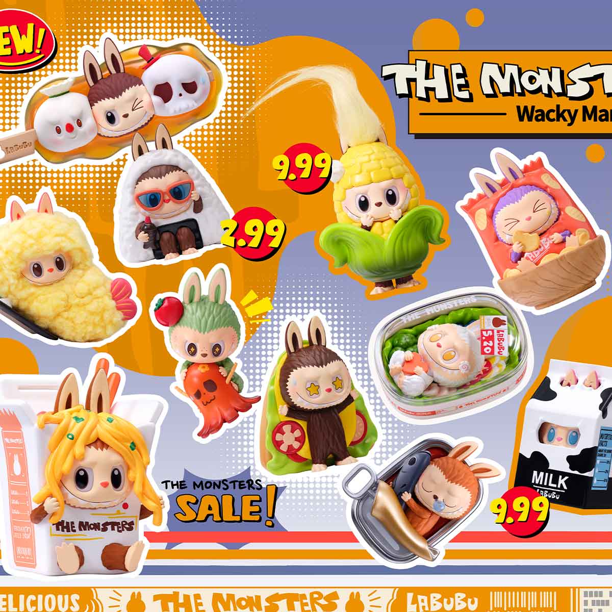 THE MONSTERS Wacky Mart