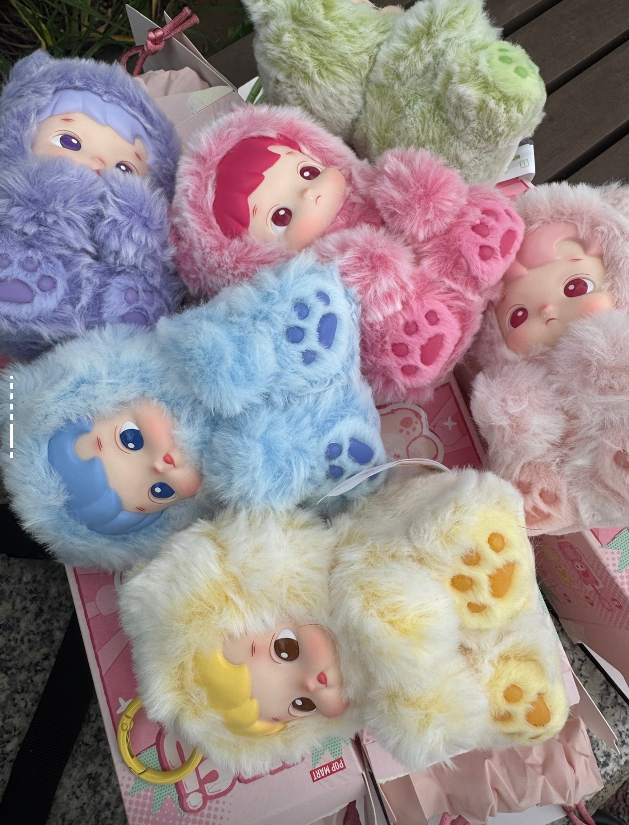 HACIPUPU Gummy Bear Series-Vinyl Plush Pendant Blind Box