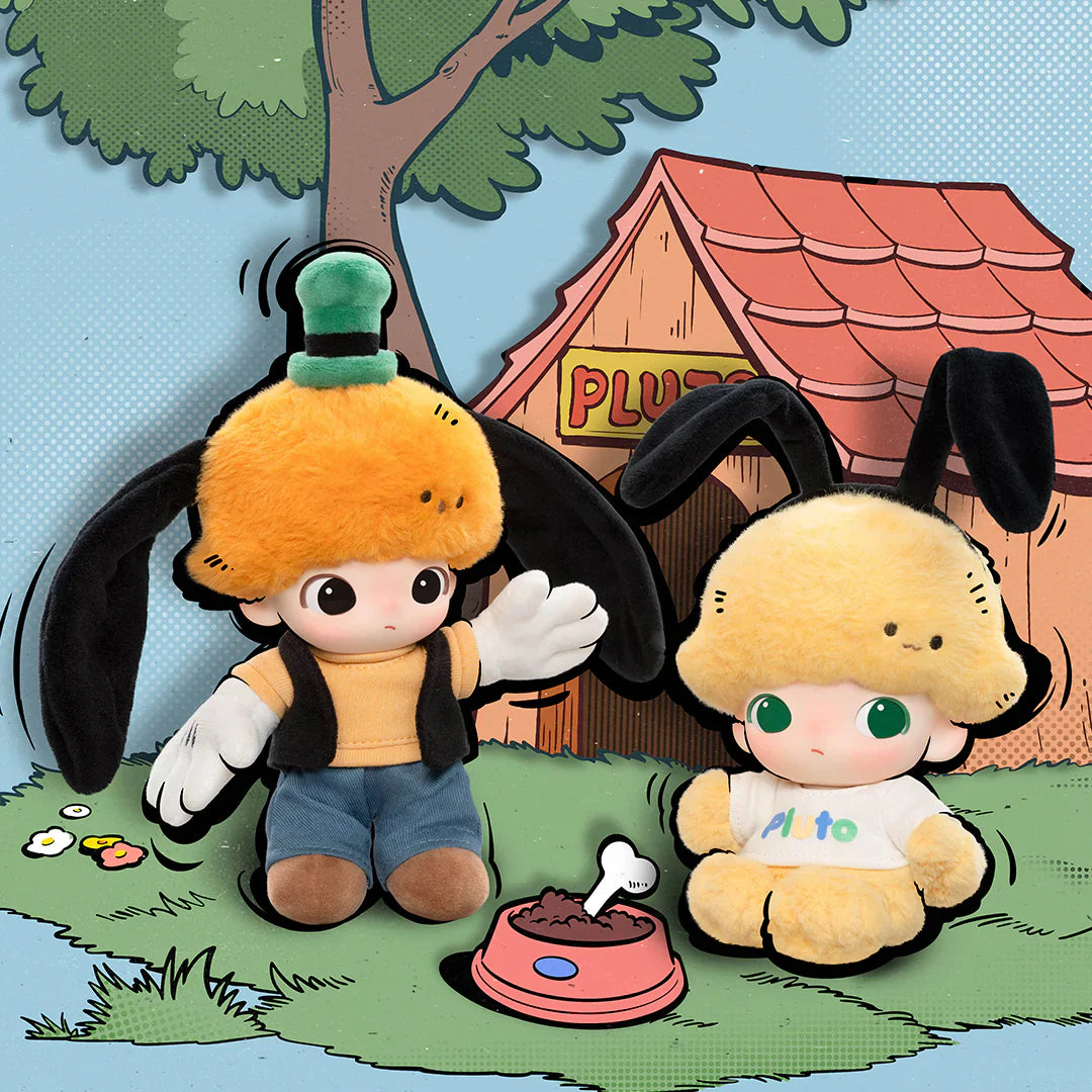 DIMOO WORLD VINYL PLUSH KEYCHAIN