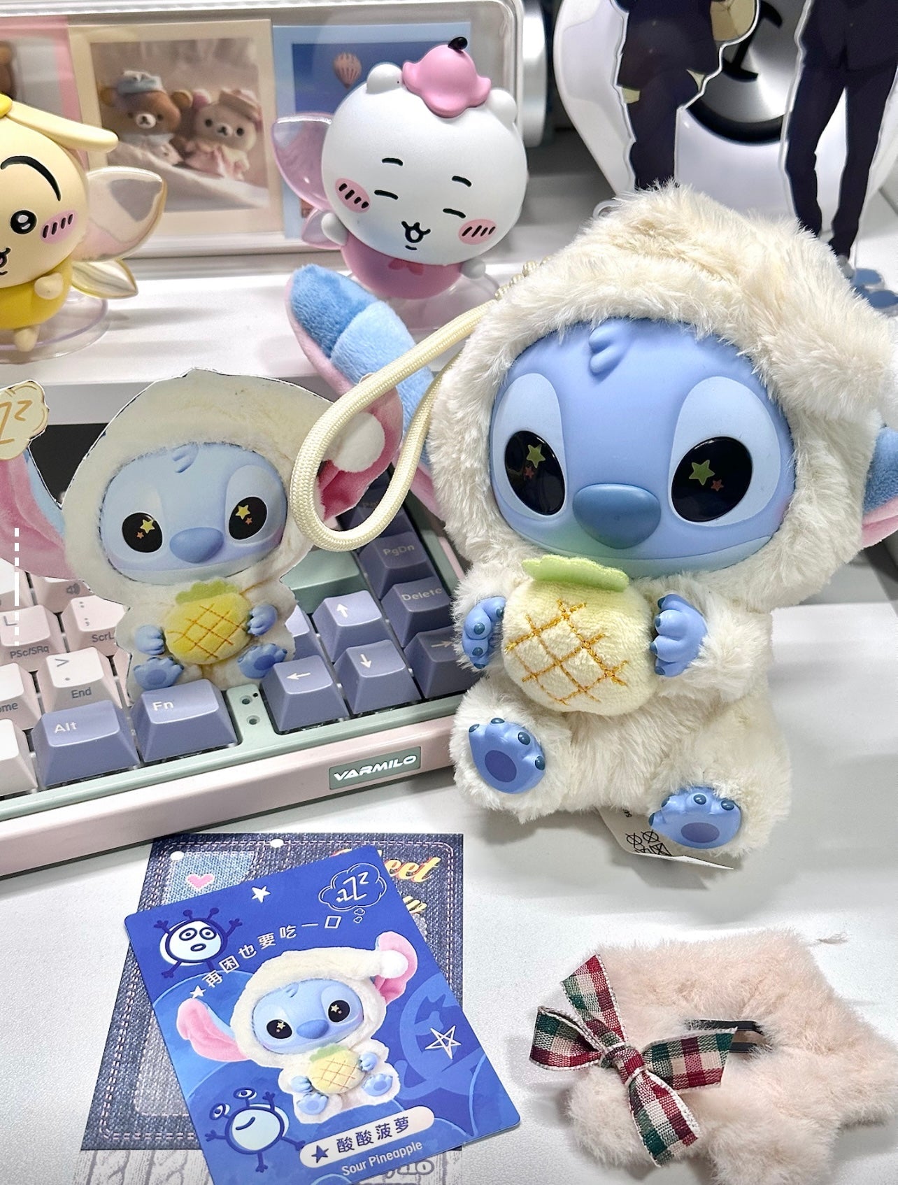 Miniso Disney Stitch Eat Something Before You Sleep Vinyl Series Blind Box