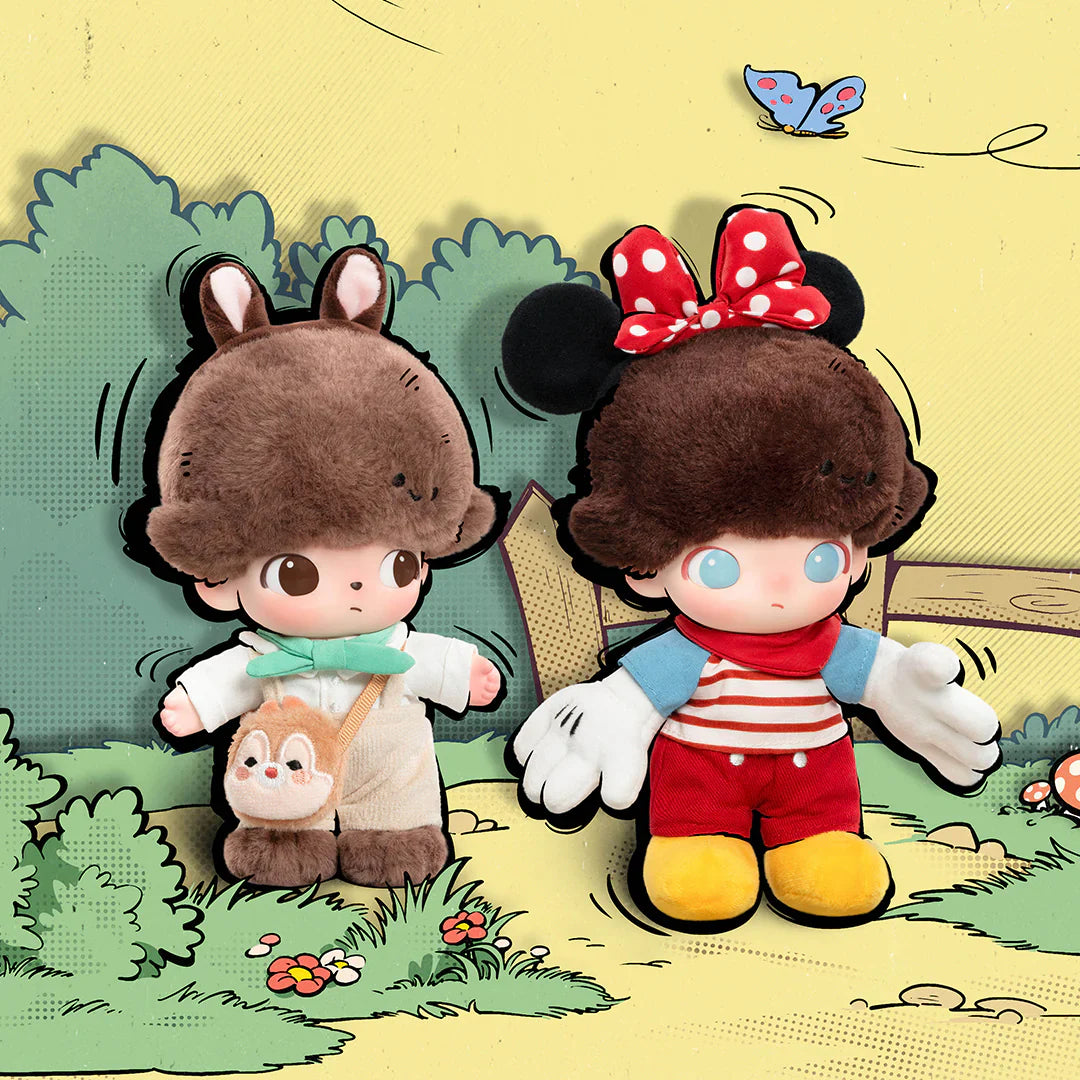 DIMOO WORLD VINYL PLUSH KEYCHAIN