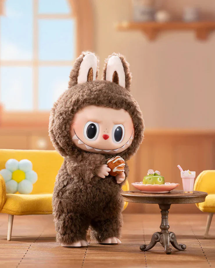 The Monsters Labubu Exciting Macaron Series Secret 'Chestnut Cocoa'