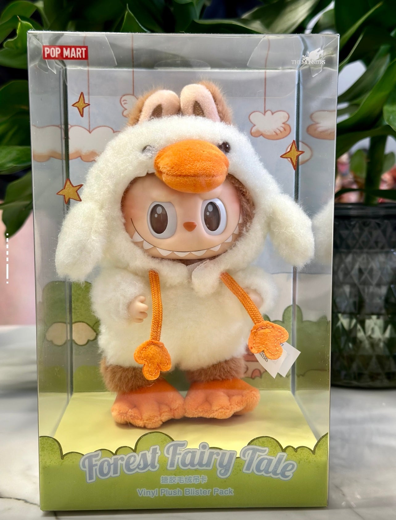 THE MONSTERS LABUBU Forest Fairy Tale Series Duck Vinyl Plush Pendant