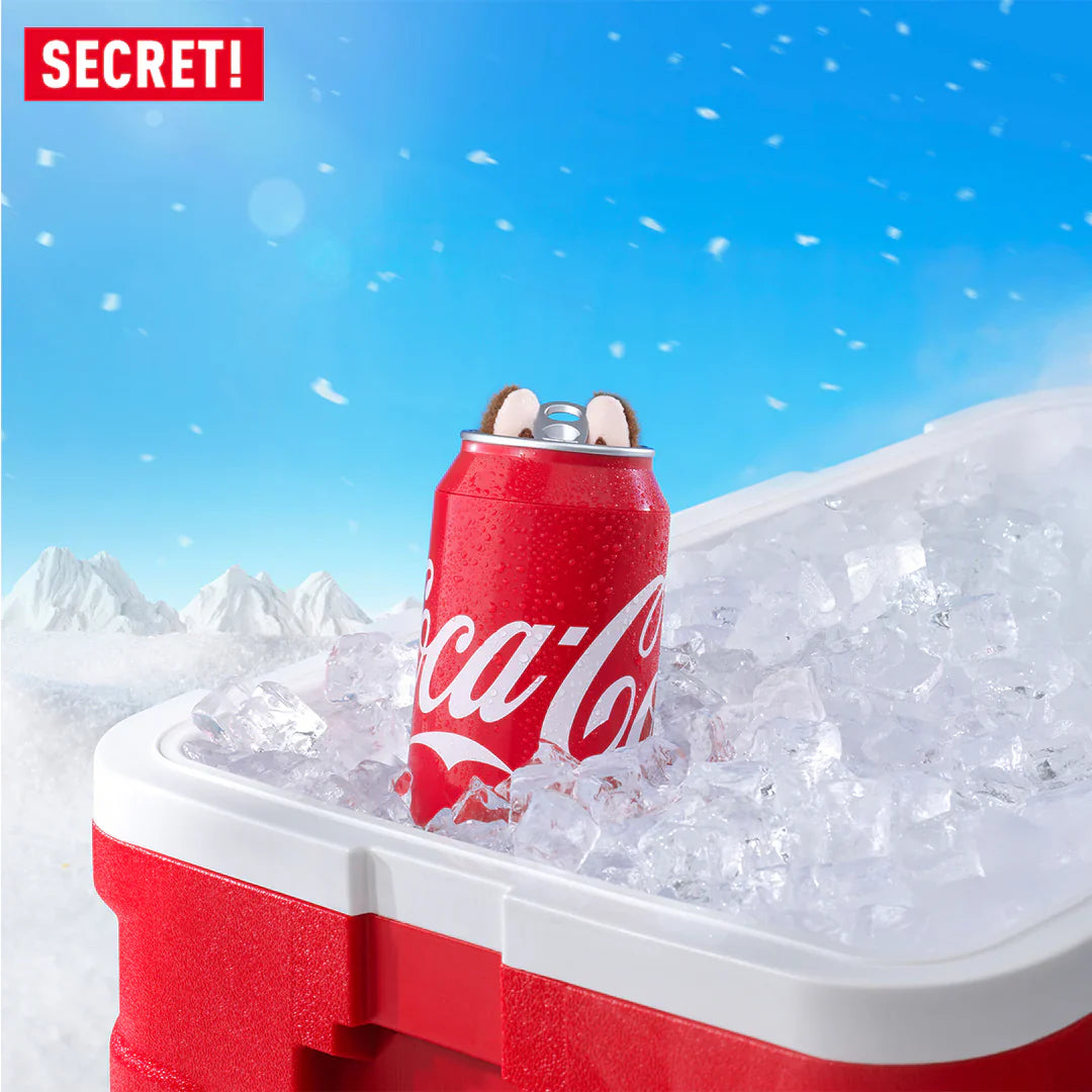 THE MONSTERS COCA-COLA Series Vinyl Face Plush Pendant Blind Box